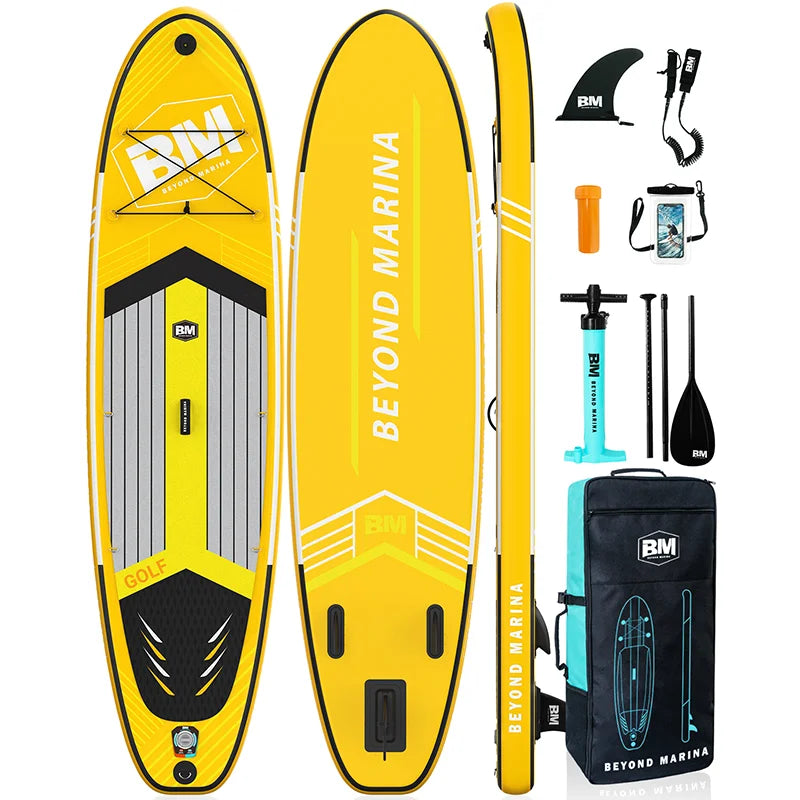Inflatable Stand Up Paddle Board for Adult Premium Double Action Pump