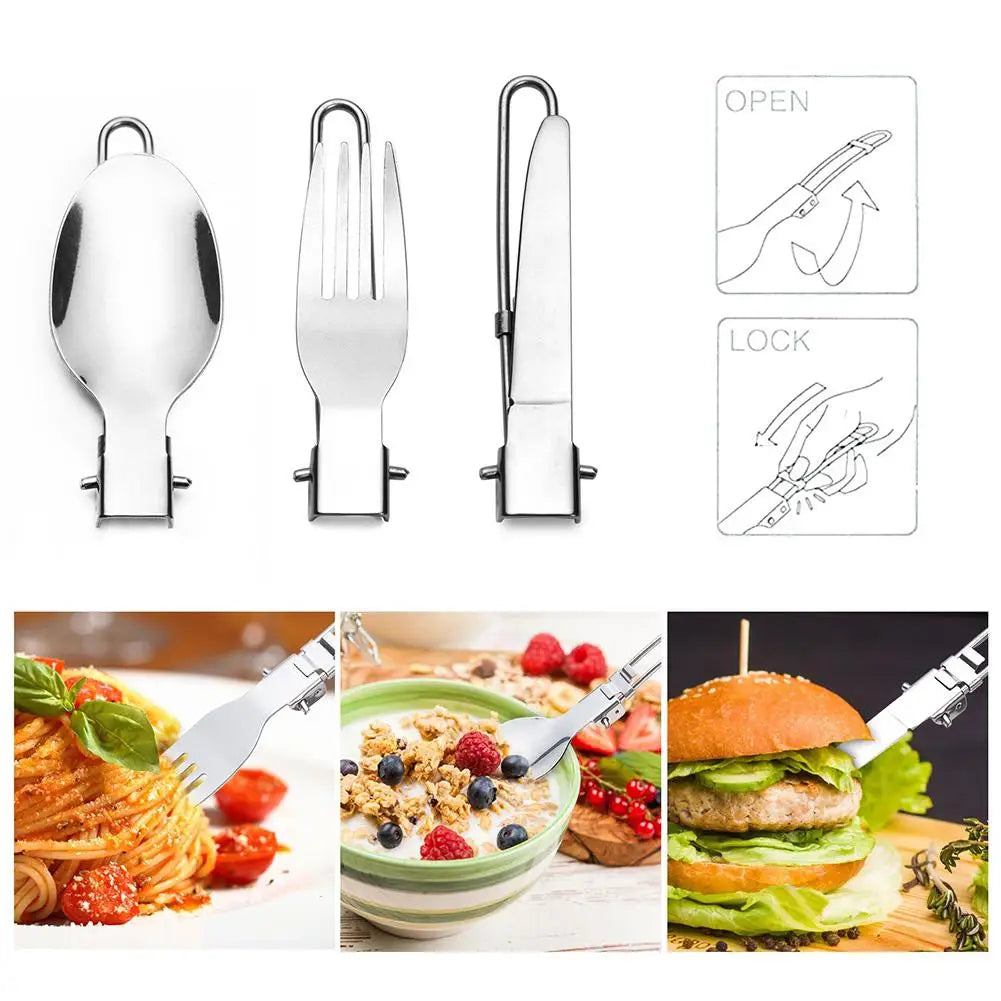 Camping Cookware Kit/ Aluminum Set/ Kettle /pots and pans BBQ Tableware