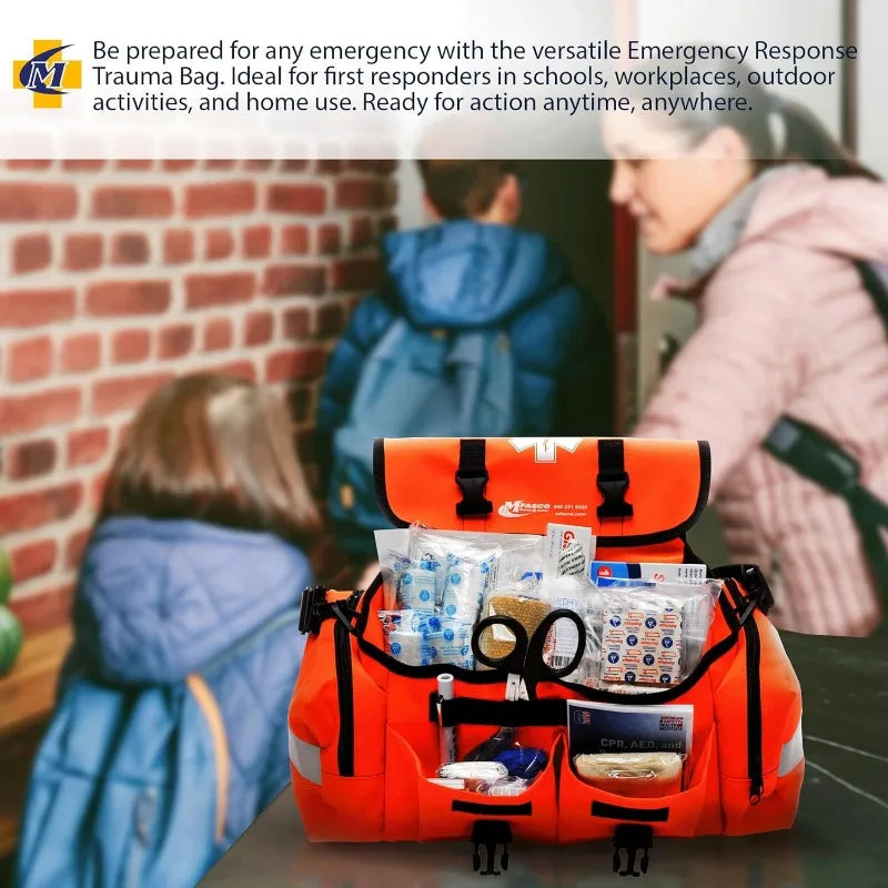 First Aid Kit Portable Reflective Bag