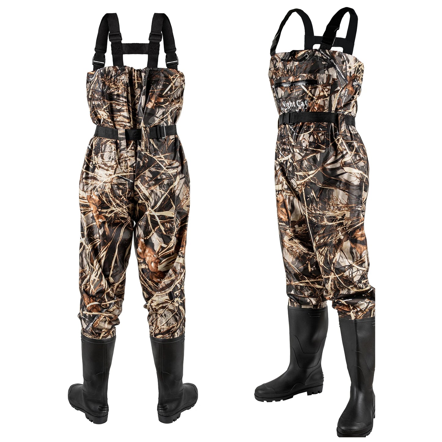Men's Fishing Waterproof Chest Waders Nylon&PVC