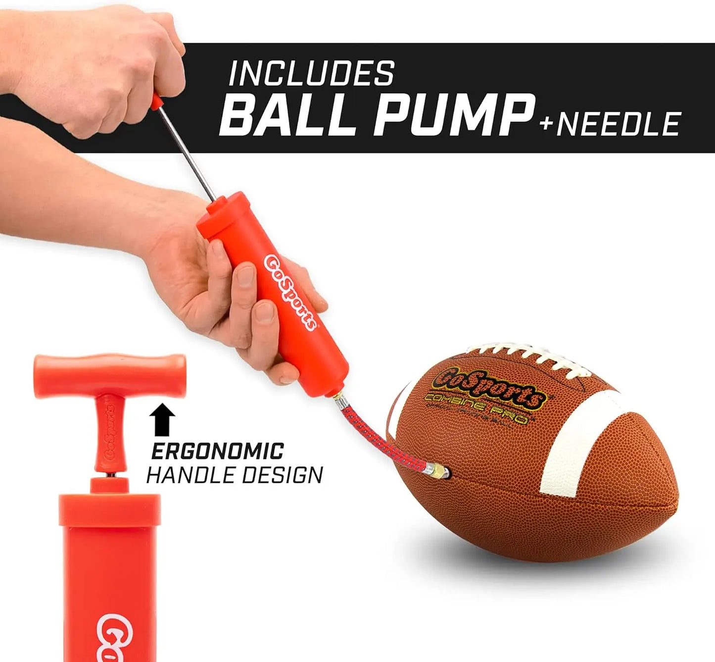Composite Leather Football 6 Pack - Regulation Size