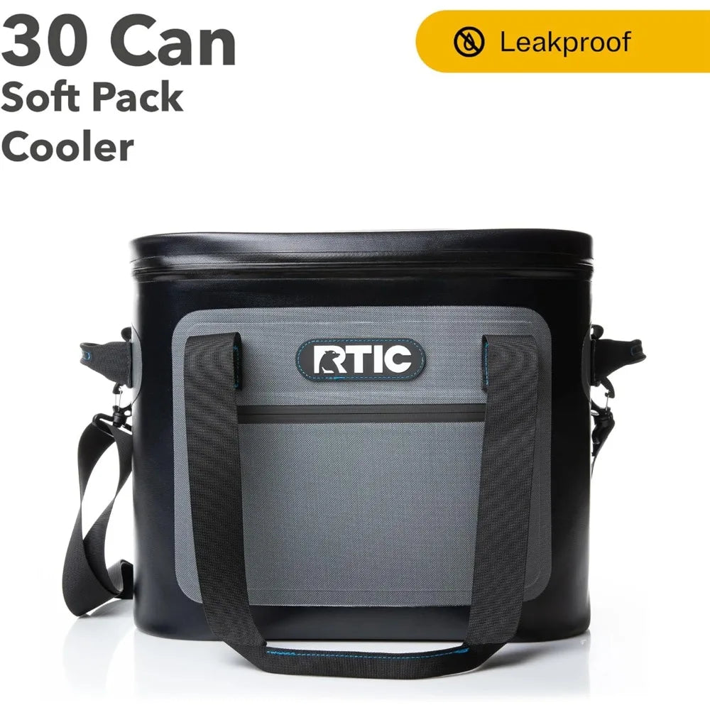 Soft Cooler Insulated Bag Portable Ice Chest Box for Lunch, Beach, Drink, Beverage, Travel, Camping, Picnic, Car