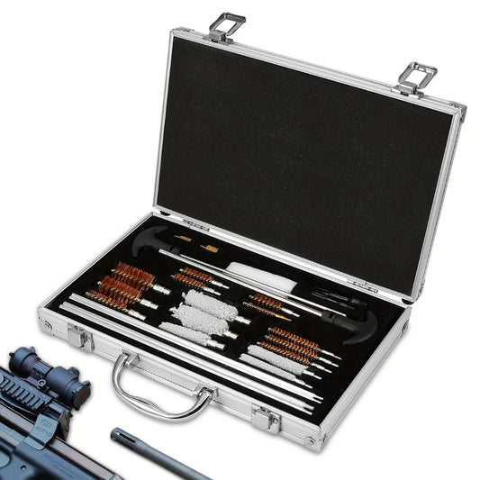 126Pcs Universal Gun Cleaning Kit Pistol Handgun