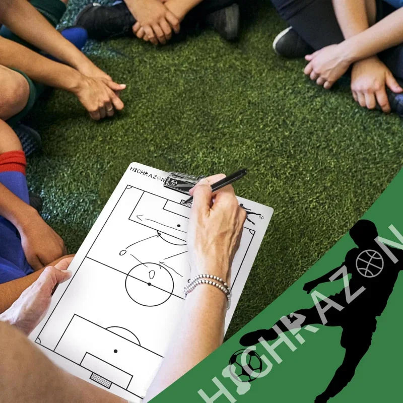 Dry Erase Clipboard, Coaches Double-Sided Marker
