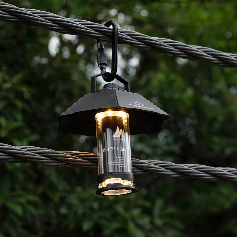 2600mAh Camping Lamp TYPE-C Rechargeable LED