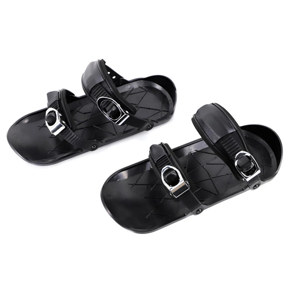 Mini Short Ski Skates Ski Shoes Adjustable / Portable
