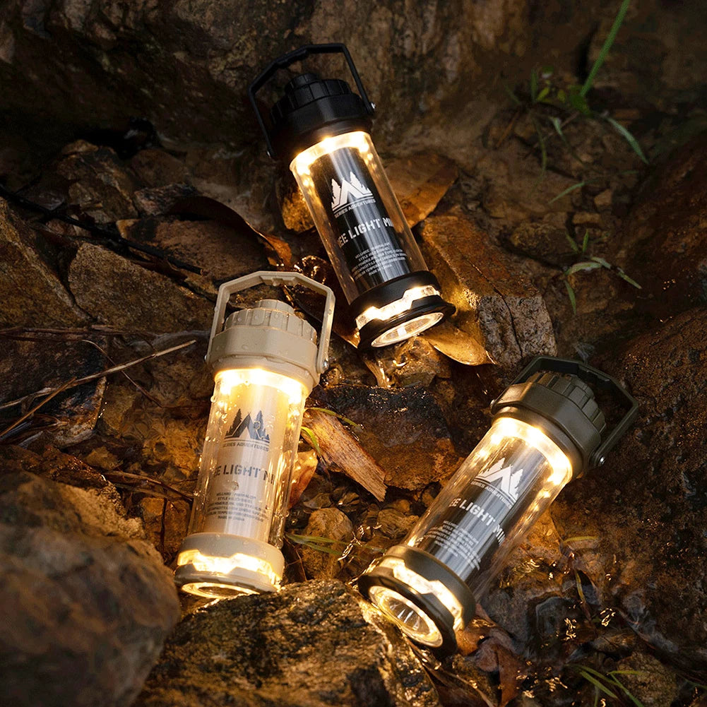 2600mAh Camping Lamp TYPE-C Rechargeable LED