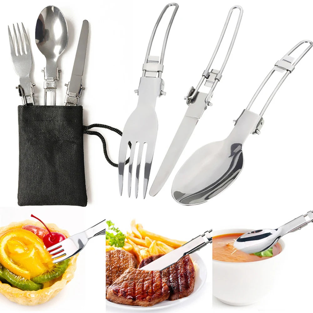 Camping Cookware Kit/ Aluminum Set/ Kettle /pots and pans BBQ Tableware