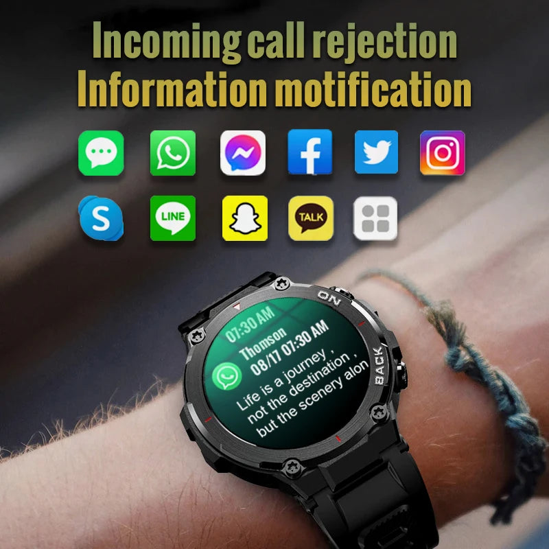 GPS Smart Watch / Sport Fitness / Health Monitor / Android IOS