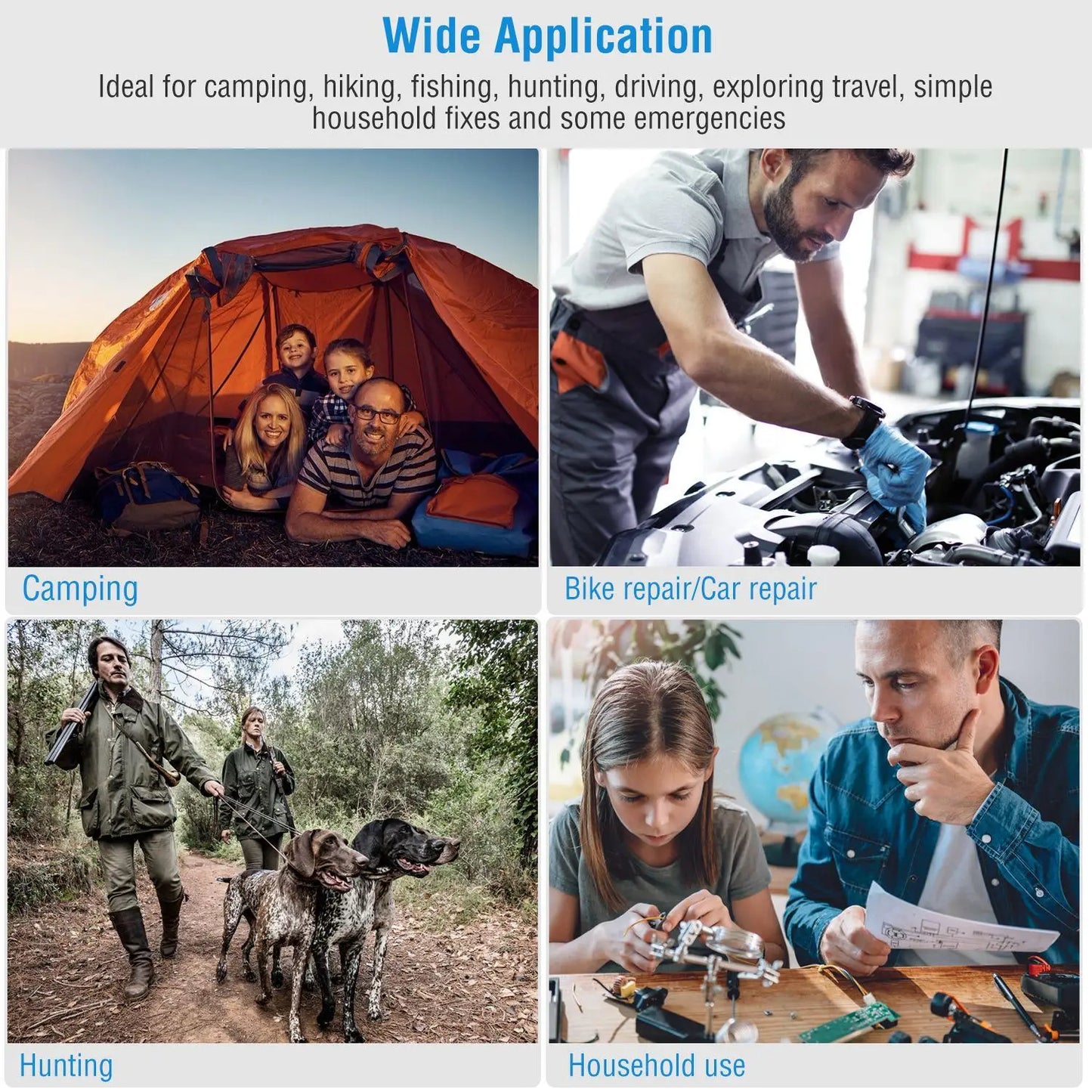 Outdoor Survival Multitool 7in