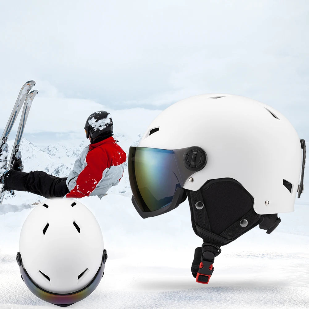 Ski Helmet Windproof Anti-Impact Snow, Integrally Molded Safety