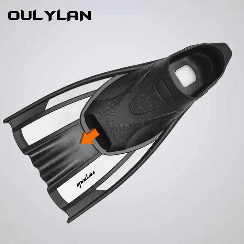 Swimming Diving Fins Rubber / Non-Slip