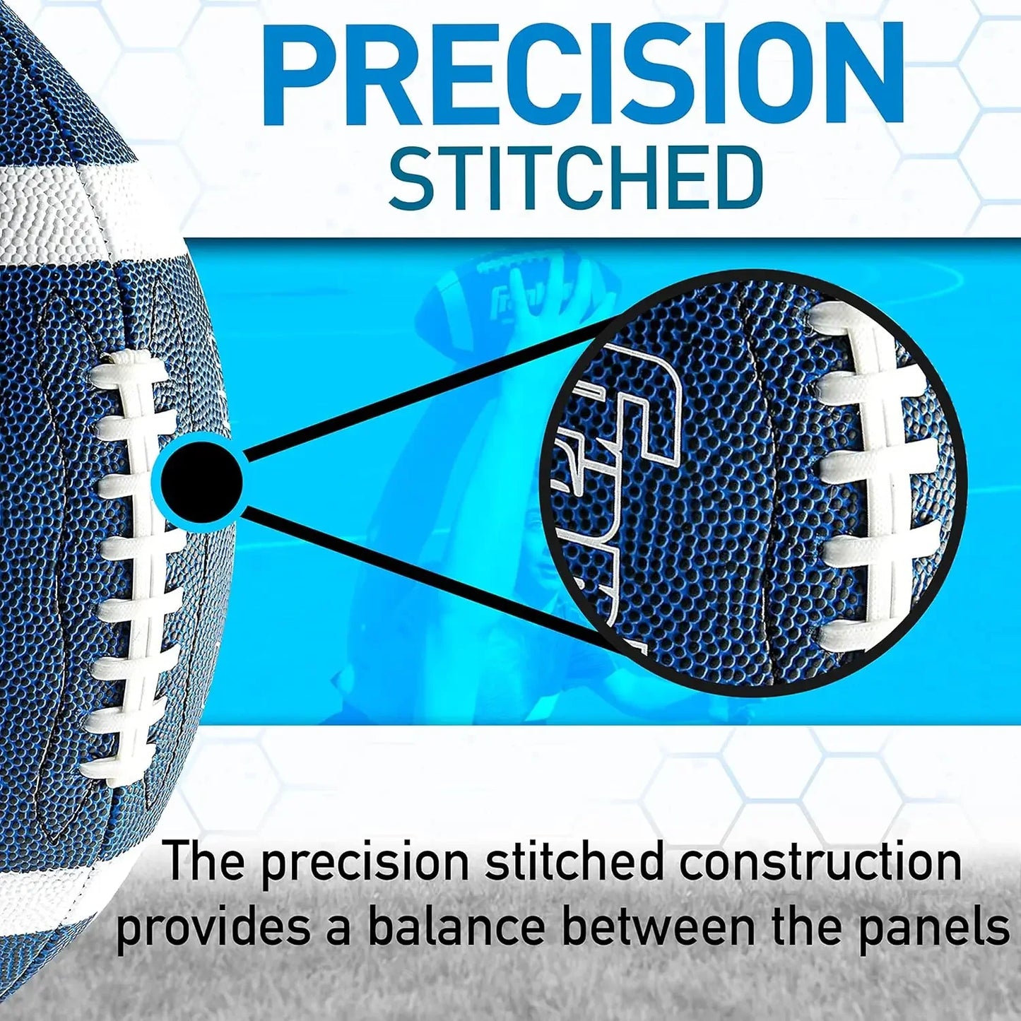 Sports Youth Footballs - Synthetic Leather Outdoor Footballs - Extra Grip