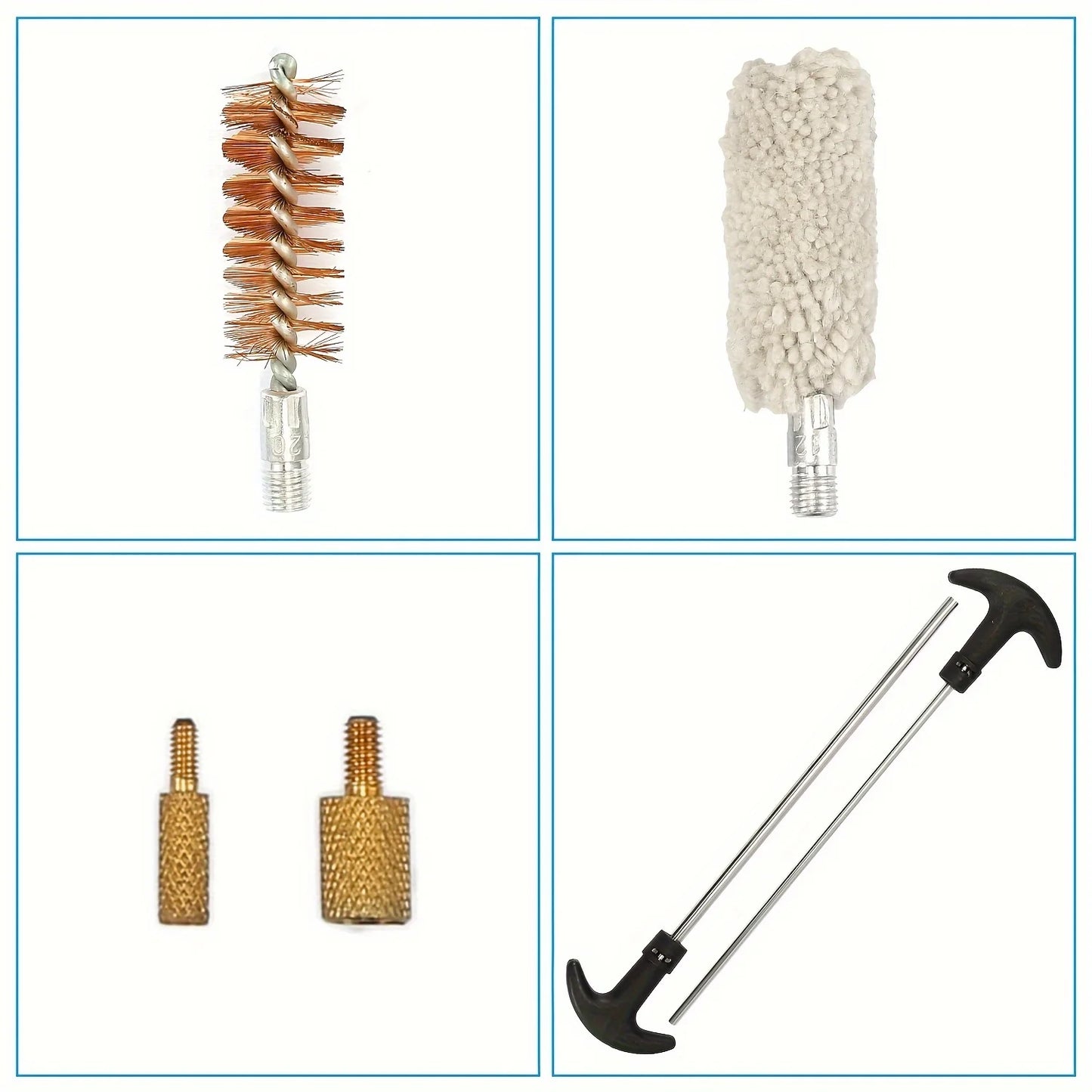 126Pcs Universal Gun Cleaning Kit Pistol Handgun