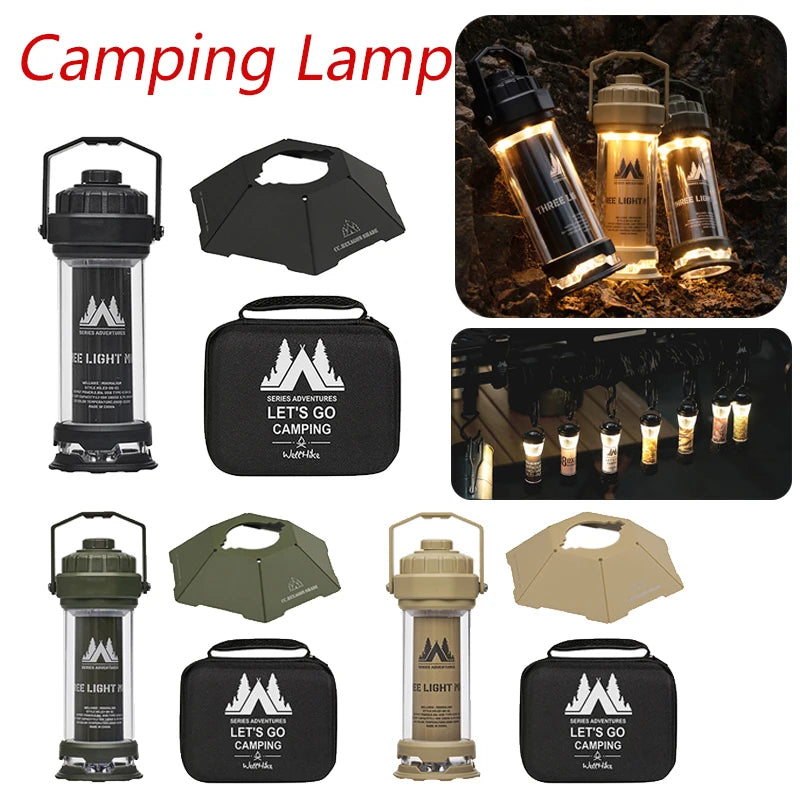 2600mAh Camping Lamp TYPE-C Rechargeable LED