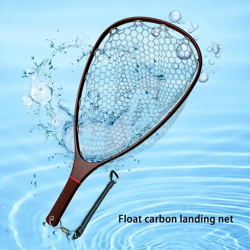 Fly Floating Fishing Net Carbon Fiber, Catch & Release Net