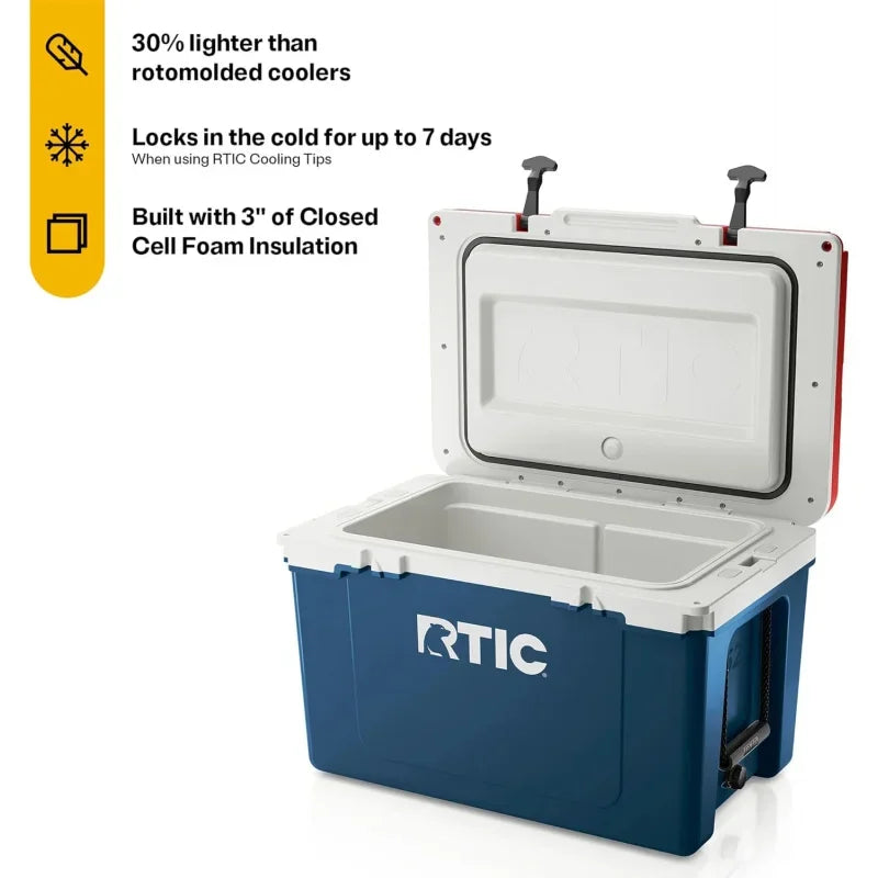 Ultra-Light 52 Quart Insulated Hard Cooler