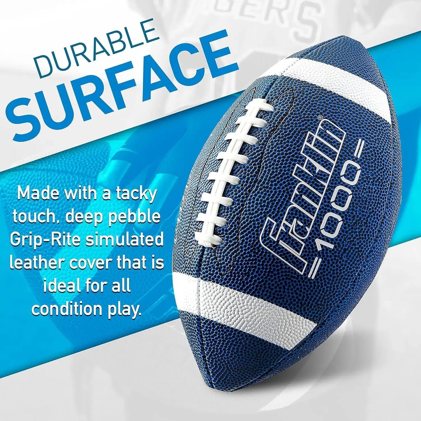 Sports Youth Footballs - Synthetic Leather Outdoor Footballs - Extra Grip