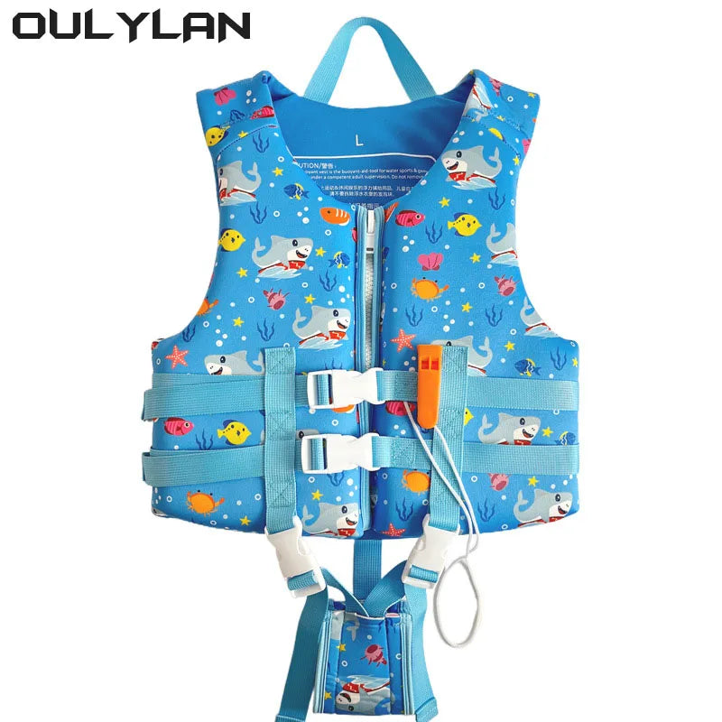 Kids Swimming Lifesaving Life Jacket Aid Flotation Device