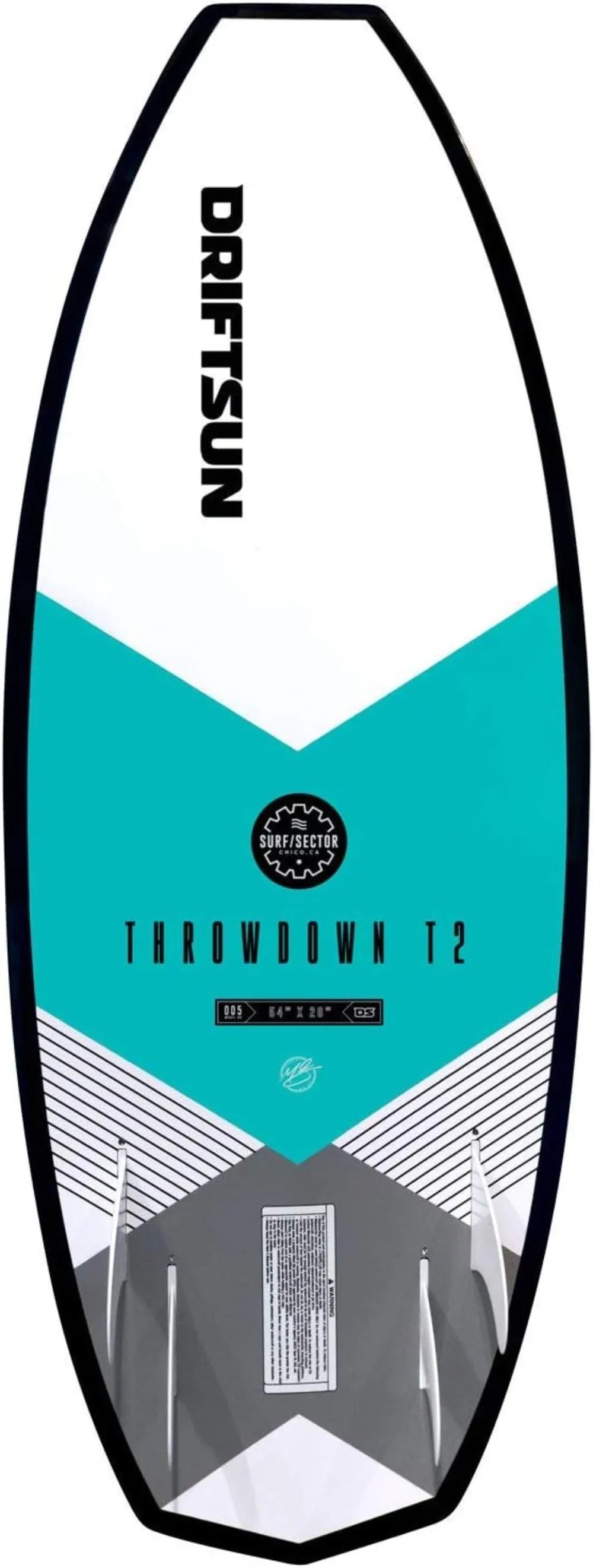 Wakesurf Board Custom , Adults ,Adjustable Quad Fin