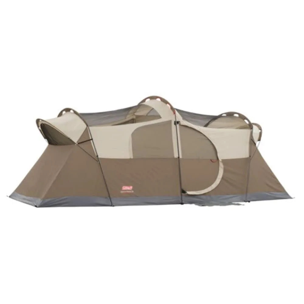 10-Person Weatherproof Camping Tent, with Room Divider