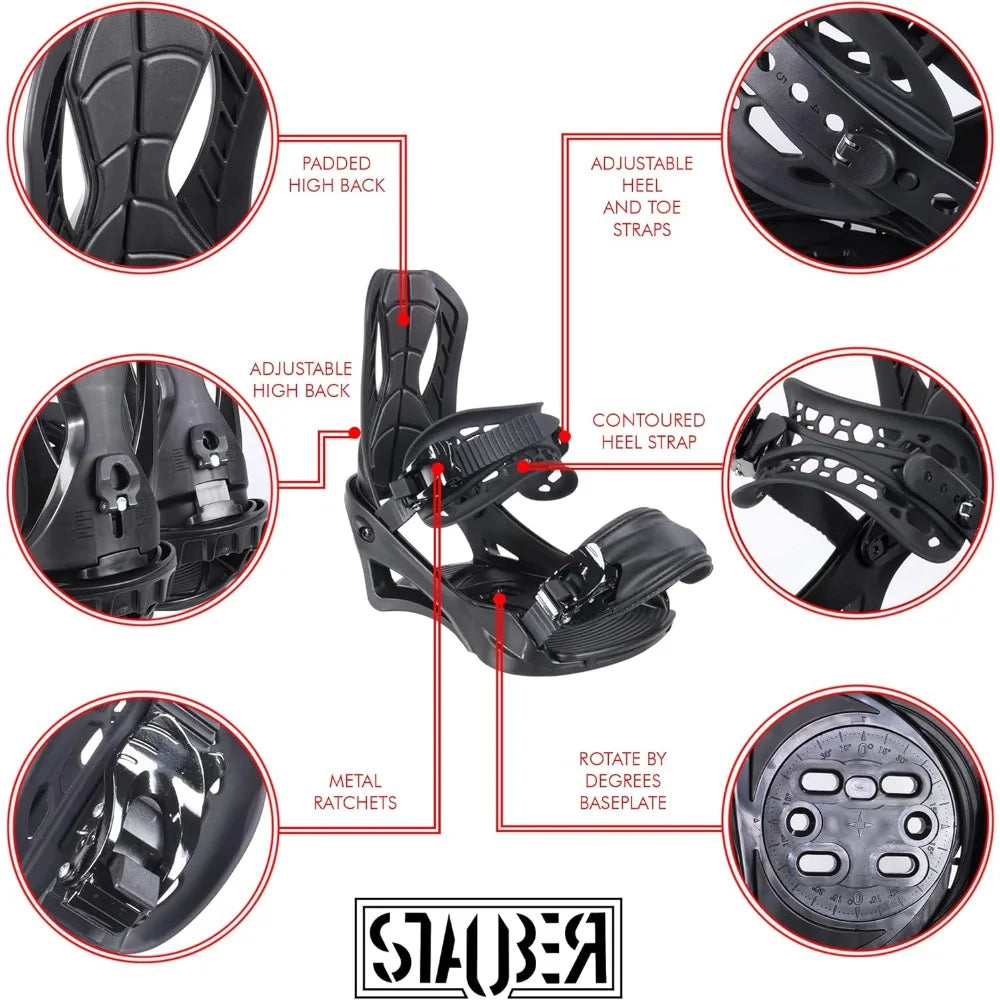 Snowboard & Binding Package, Twin Directional