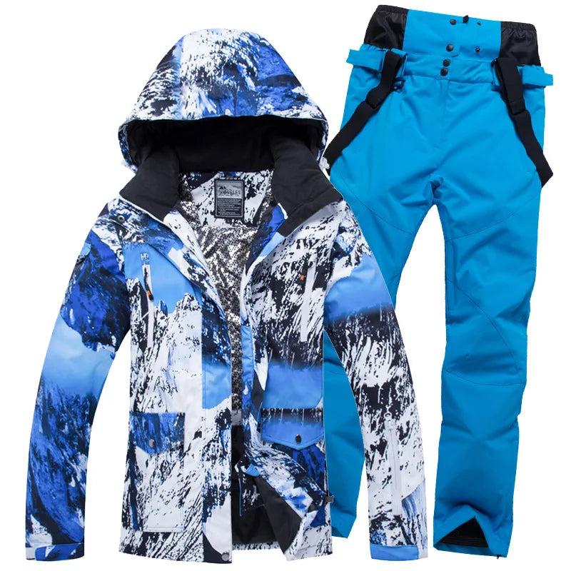Men Women Snow Wear Waterproof Ski / Snowboard Clothing