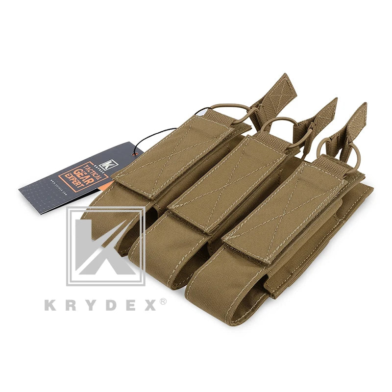 MP5 MP7 Triple Magazine Pouch Tactical Modular For Airsoft Hunting Gear