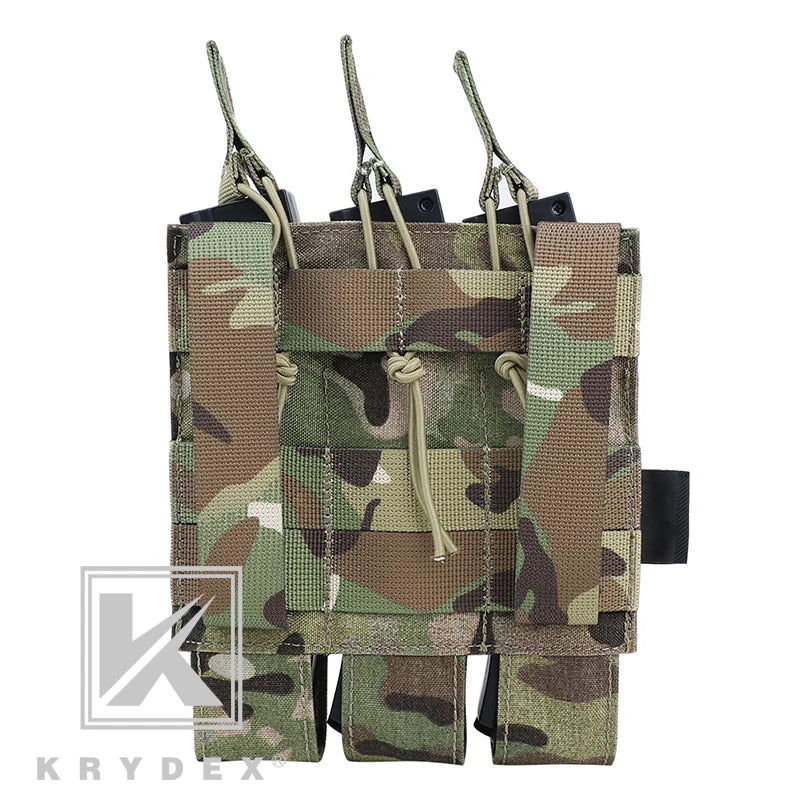 MP5 MP7 Triple Magazine Pouch Tactical Modular For Airsoft Hunting Gear