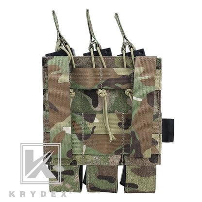 MP5 MP7 Triple Magazine Pouch Tactical Modular For Airsoft Hunting Gear