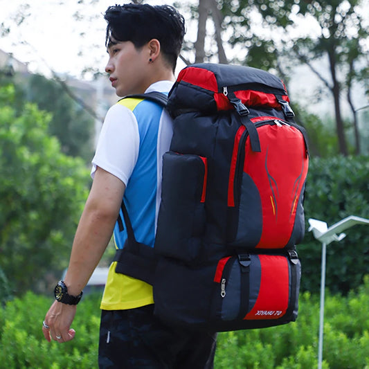 70L High Capacity Hiking Backpack Waterproof Bag