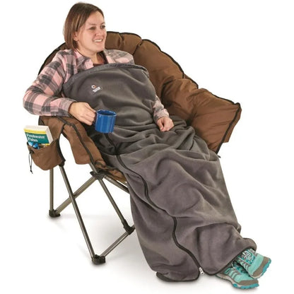 Padded Oversized Folding Camping Chair