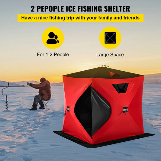 Ice Fishing Tent Warm / Large Space Thick Outdoor Windproof Waterproof