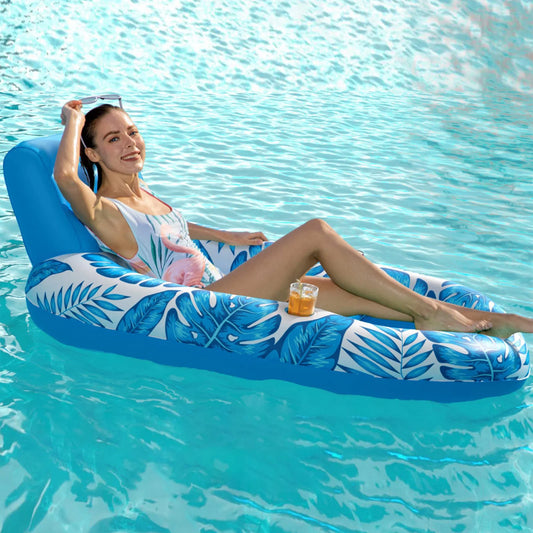 Inflatable Floating Chair with Backrest