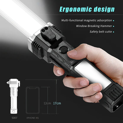 LED Flashlight Safety/ USB Rechargeable /Waterproof Lamp