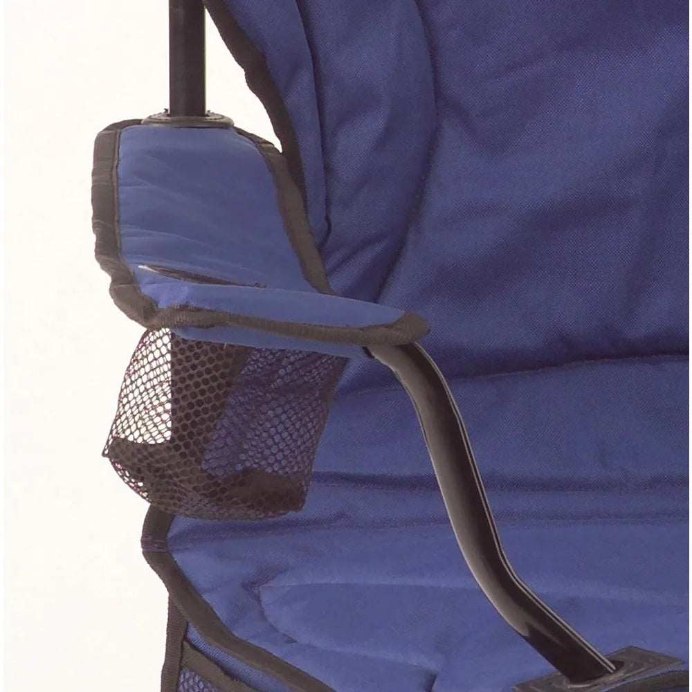 Portable Camping Chair , Fully Cushioned Seat and Back ,Carry Bag Included