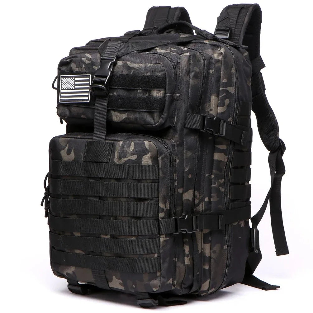 Nylon Waterproof  Outdoor Backpack 25L/50L