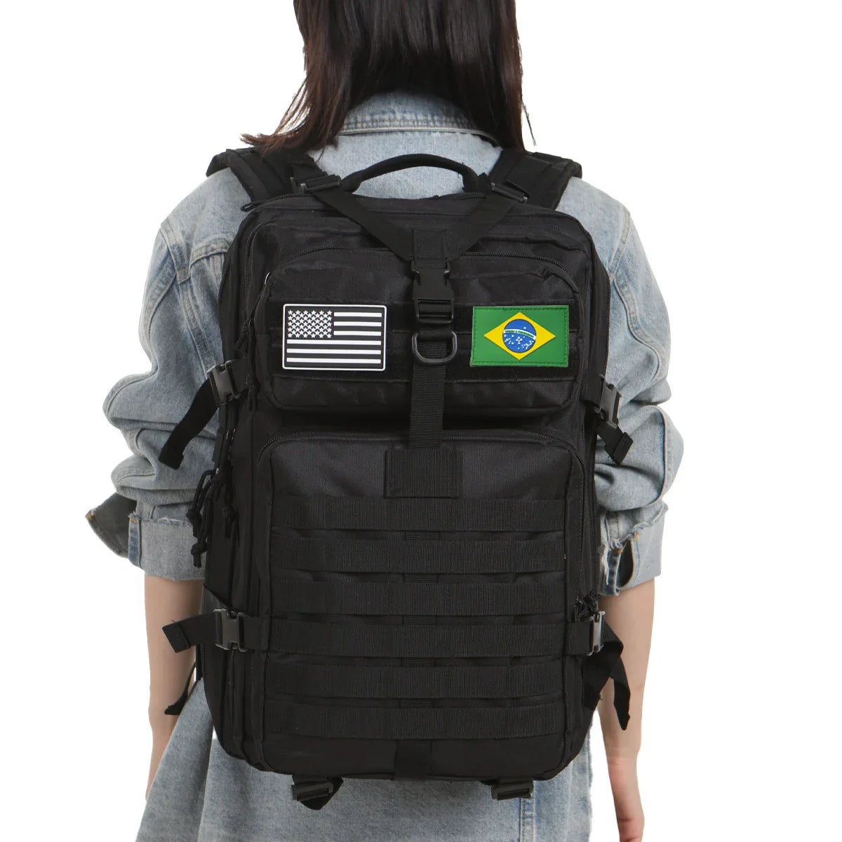 Nylon Waterproof  Outdoor Backpack 25L/50L