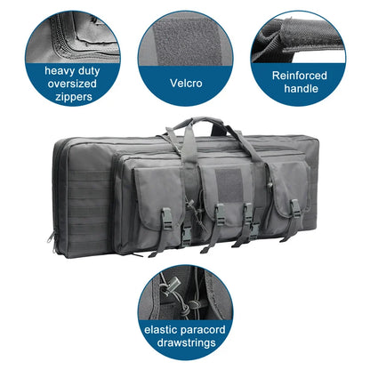 Tactical Double Rifle Hunting Backpack Case