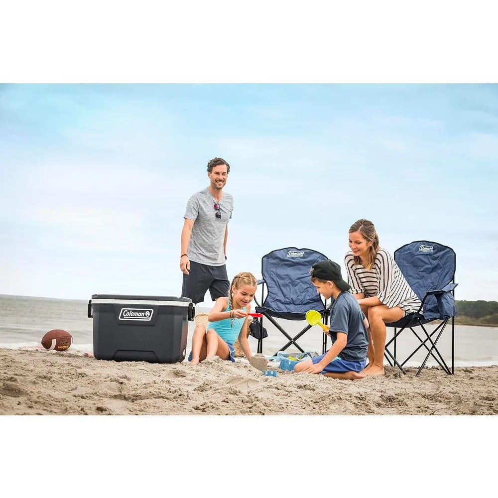 Portable Camping Chair , Fully Cushioned Seat and Back ,Carry Bag Included