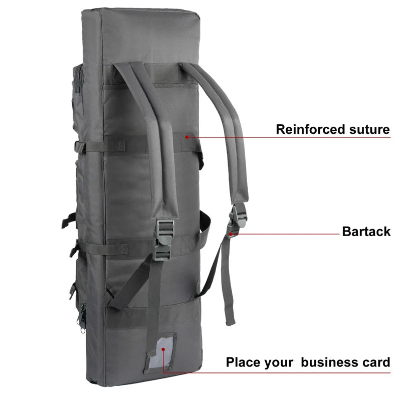 Tactical Double Rifle Hunting Backpack Case
