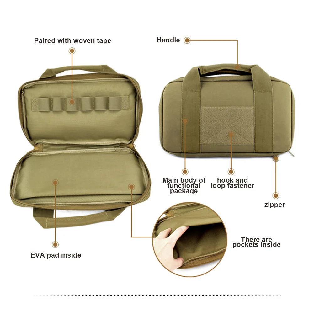Tool Pouch Pistol  Protection Case, Range Bag