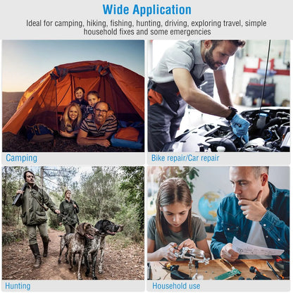 Outdoor Survival Multitool 7in