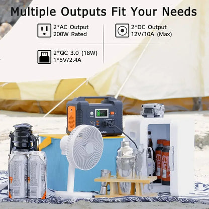 Solar Powered Portable Generator Battery