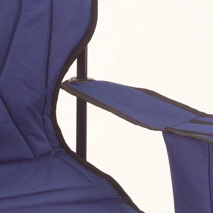 Portable Camping Chair , Fully Cushioned Seat and Back ,Carry Bag Included