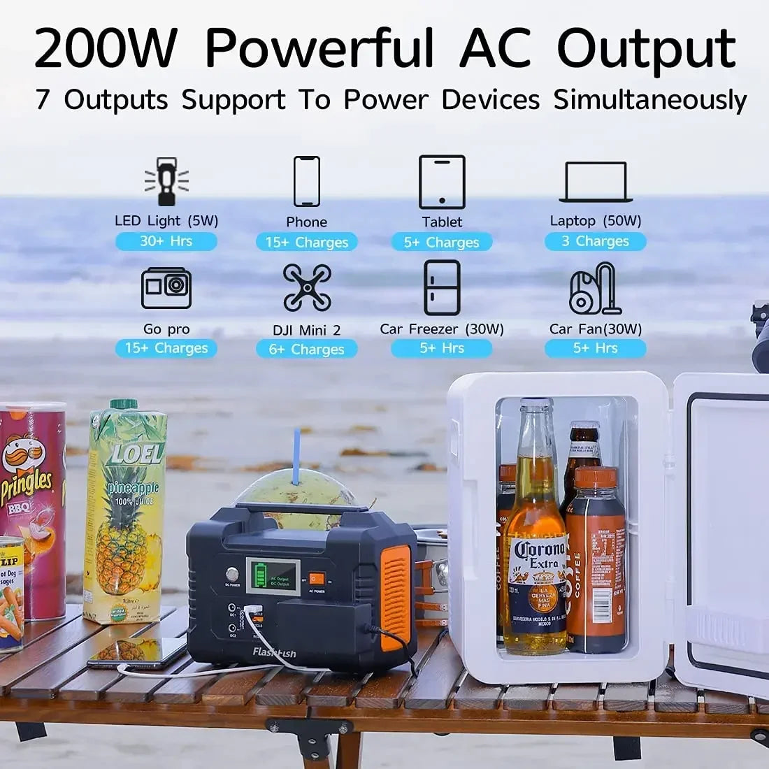 Solar Powered Portable Generator Battery