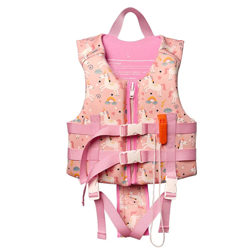 Oulylan Kids Swimming Lifesaving Life Jacket Aid Flotation Device Buoyancy kayaking Boating Surfing Vest Safety Survival Suit