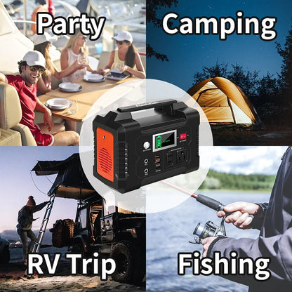 Solar Powered Portable Generator Battery